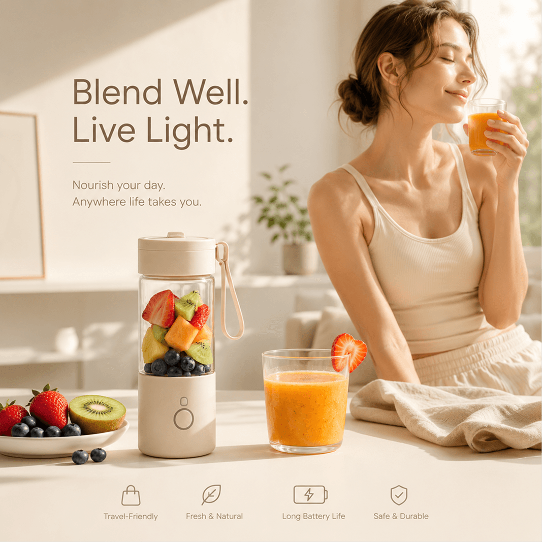 Lifestyle product image with model